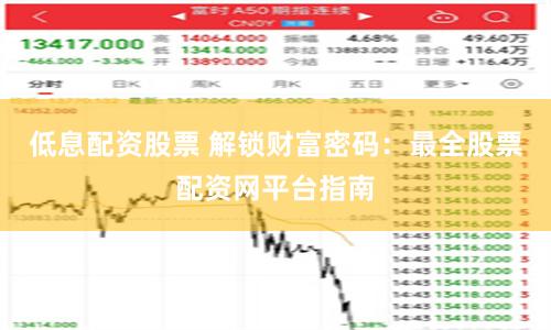 低息配資股票 解鎖財富密碼：最全股票配資網平臺指南